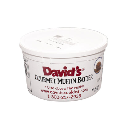 Davids Cookies Chocolate Frozen Chocolate Chip Muffin Batter, 2 x 8 lb Case - DOT product image 2