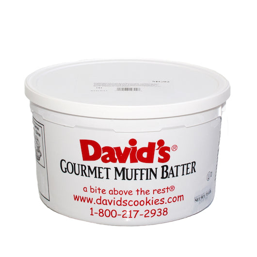 Davids Red Velvet Frozen Red Velvet Muffin Batter, 2 x 8 lb Case - Bakery & Desserts