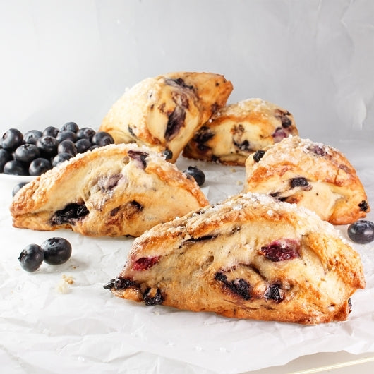 Davids Cookies Frozen Individual Quick Frozen Blueberry Scone, 1 x 4 oz Case - DOT product image 3