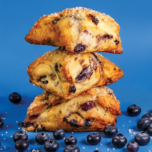 Davids Cookies Frozen Individual Quick Frozen Blueberry Scone, 1 x 4 oz Case - DOT product image 7
