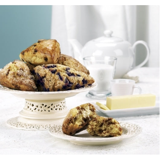 Davids Cookies Assorted Individual Quick Frozen Assorted Scones, 80 x 4 oz Case - Bakery & Desserts
