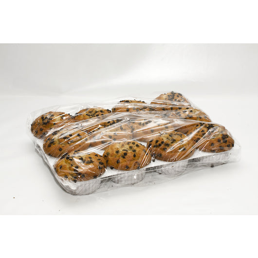 Davids Cookies Chocolate Muffin with Chocolate Chips, 12 x 6 oz Case - Bakery & Desserts