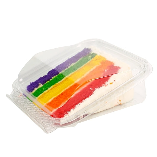 David's Cookies Rainbow Cake Slices, 24 x 7 oz Case - Bakery & Desserts