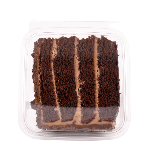 David's Cookies Chocolate Overload Cake Slices, 24 x 7.4 oz Case - Bakery & Desserts