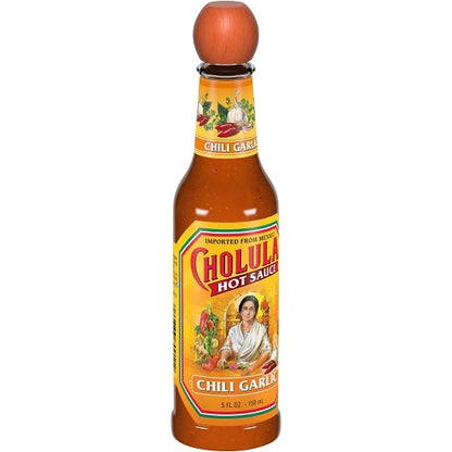Cholula Chili Garlic Hot Sauce Bottle, 12 x 5 fl oz Case - DOT product image 8