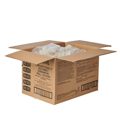 Rich's Cinn-Sational Gourmet Cinnamon Roll Dough, 108 x 5 oz Case - DOT product image 8