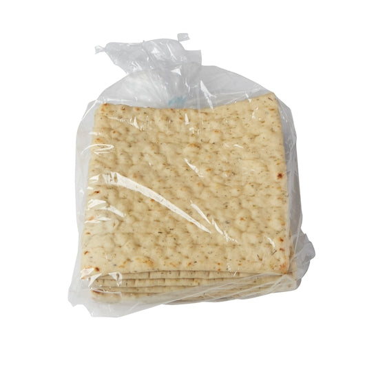 Rich Della Suprema Herb Baked Flatbread, 120 x 3.3 oz Case - Breads, Rolls & Buns