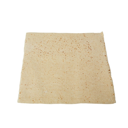 Flatbread Baked Plain 14" x 14" Baked Plain Flatbread, 40 x 12 oz Case - Breads, Rolls & Buns