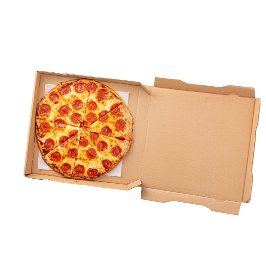 Della Suprema Par 14 Inch Par-Baked Traditional Pizza Crust, 16 x 14 oz Case - DOT product image 4
