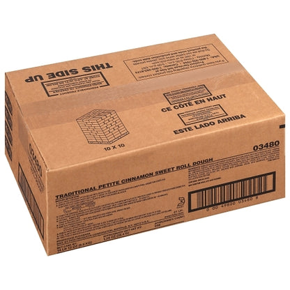 Rich Products Traditional Petite Sweet Cinnamon Roll Dough, 240 x 1.25 oz Case - DOT product image 6