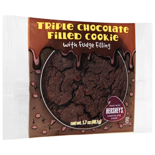 Richs Whole Grain 1.7 Ounce Whole Grain Triple Chocolate Filled Cookie, 120 x 0.106 lb Case - DOT product image 2