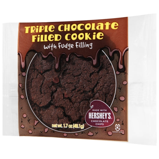 Richs Whole Grain 1.7 Ounce Whole Grain Triple Chocolate Filled Cookie, 120 x 0.106 lb Case - DOT product image 4