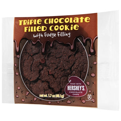 Richs Whole Grain 1.7 Ounce Whole Grain Triple Chocolate Filled Cookie, 120 x 0.106 lb Case - DOT product image 4
