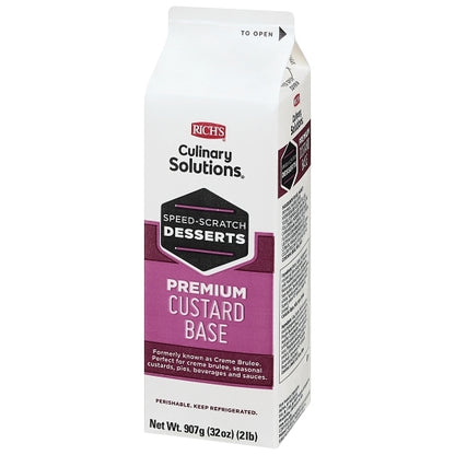 Richs Naturally And Premium Custard Base, 12 x 2 lb Case - DOT product image 3