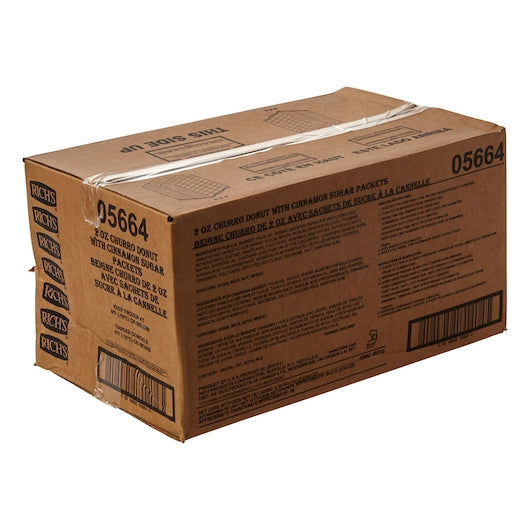 Rich's Churro Donut With Cinnamon Sugar Packets, 96 x 2.34 oz Case - DOT product image 8