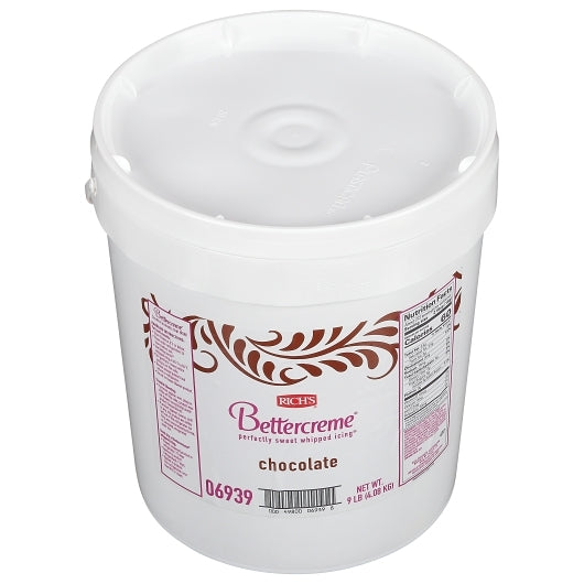 Rich Bettercreme Pre Bettercreme Icing Pre-Whipped Chocolate Artificial, 1 x 9 lb Case - DOT product image 4