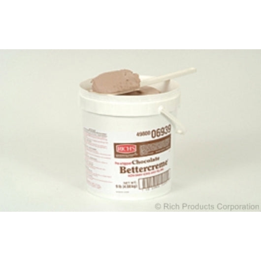 Rich Bettercreme Pre Bettercreme Icing Pre-Whipped Chocolate Artificial, 1 x 9 lb Case - DOT product image 5