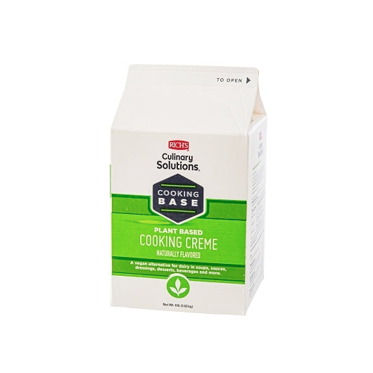 Rich's Plant-Based Naturally Flavored Cooking Creme, 4 x 8 lb Case - DOT product image 2