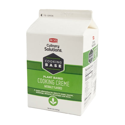Rich's Plant-Based Naturally Flavored Cooking Creme, 4 x 8 lb Case - DOT product image 3