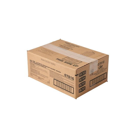 The Ultimate Breakfast Cinnamon Ultimate Breakfast Round, 140 x 2.5 oz Case - GS1 closed shipping case image