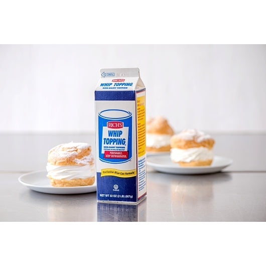 Rich Products Corporation Non-Dairy Ready-To-Whip Pure Pak Carton Whipped Topping, 12 x 2 lb Case - DOT product image 3