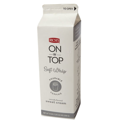 Rich's Soft Sweet Cream Whipped Topping, 12 x 1.19 lb Case - DOT product image 3