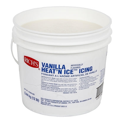 Richs Vanilla Heat 'N Ice Icing, 1 x 12 lb Case - DOT product image 8
