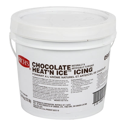 Rich's Chocolate Heat 'N Ice Icing, 1 x 12 lb Case - DOT product image 7