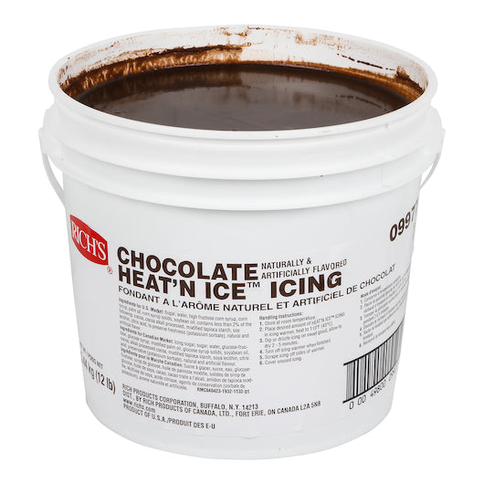 Rich's Chocolate Heat 'N Ice Icing, 1 x 12 lb Case - DOT product image 6