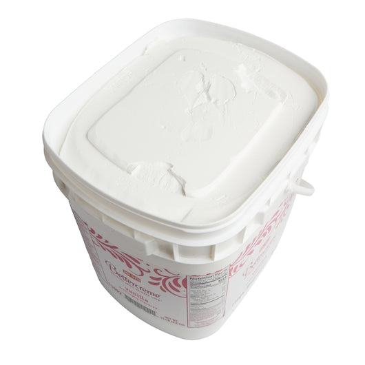 Bettercreme Perfectly Sweet Vanilla Whipped Icing, 1 x 15 lb Case - Bakery & Desserts