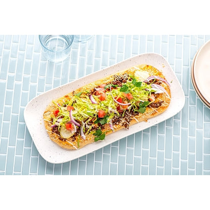 Rich Products Fully Baked Rustic Oval 12" by 5" Flatbread, 48 x 4.8 oz Case - DOT product image 7