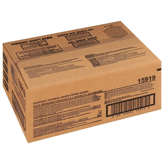 Rich's Everyday Oatmeal Raisin Cookie Dough, 210 x 1.5 oz Case - DOT product image 6