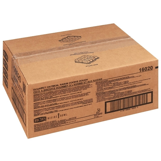 Richs Gourmet Oatmeal Raisin Cookie Dough, 210 x 1.5 oz Case - DOT product image 8