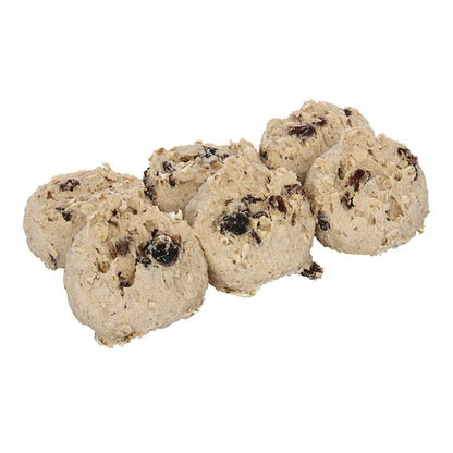 Richs Gourmet Oatmeal Raisin Cookie Dough, 210 x 1.5 oz Case - Bakery & Desserts