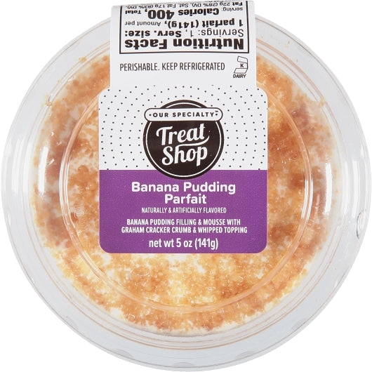 Our Specialty Banana Pudding Parfait, 8 x 0.313 lb Case - Frozen Fruit - image 2