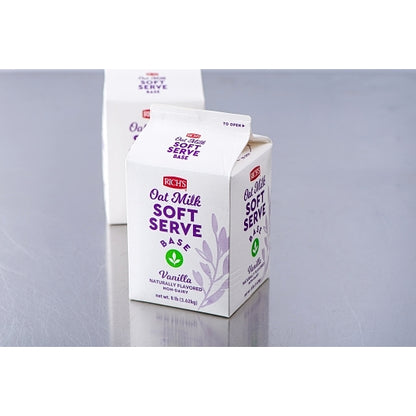 Rich's Oat Milk Vanilla Soft Serve, 4 x 8 lb Case - DOT product image 5