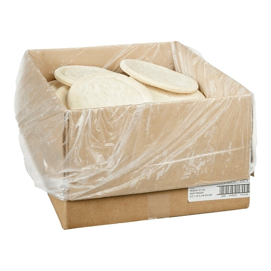 Rich Della Suprema 7 Inch Raised Edge Par Baked Pizza Crust, 48 x 4.7 oz Case - DOT product image 7