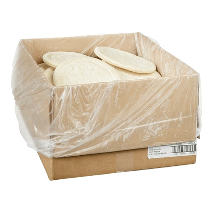 Rich Della Suprema 7 Inch Raised Edge Par Baked Pizza Crust, 48 x 4.7 oz Case - DOT product image 7