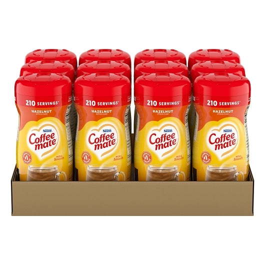 Nestle Coffee-mate Coffee Hazelnut Powder Creamer, 12 x 14.991 oz Case - DOT product image 5