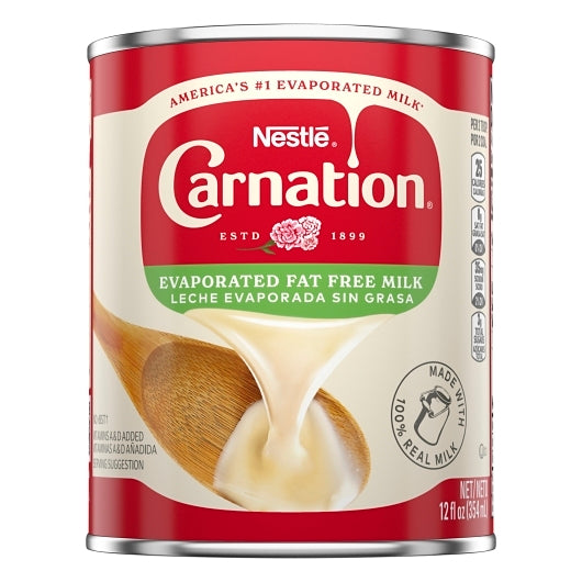 Carnation Nestle Evaporated Fat Free Milk, 24 x 12 fl oz Case - DOT product image 2