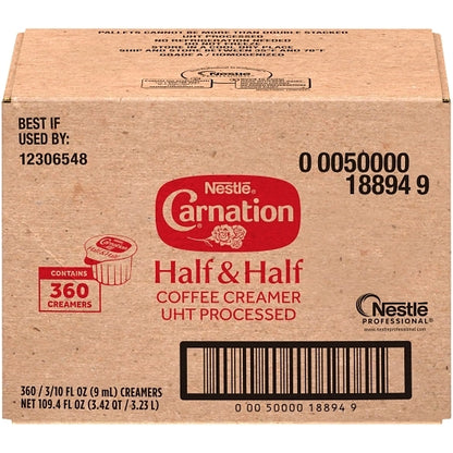 Carnation Nestle Single Serve Half & Half Creamers, 360 x 0.304 fl oz Case - DOT product image 5
