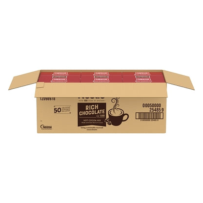 Nestle Rich Chocolate Hot Cocoa Mix, 6 x 50 x 0.71 oz Case - DOT product image 6