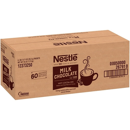 Nestle Milk Chocolate Hot Cocoa Mix, 6 x 60 x 0.713 oz Case - DOT product image 6