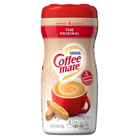Coffee Mate The Original Powder Creamer, 12 x 6 oz Case - Coffee & Tea