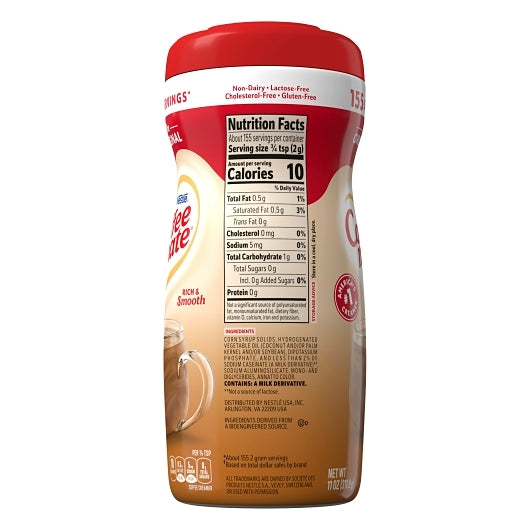 Coffee-Mate Original Powder The Original Powder Creamer, 12 x 11 oz Case - DOT product image 3