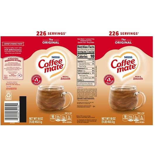Coffee Mate the Original Powder Creamer, 12 x 1 lb Case - DOT product image 8