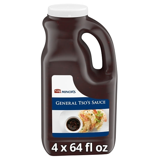 Minor's Ready to Use General Tso's Sauce, 4 x 0.5 GA Case - Condiments & Sauces