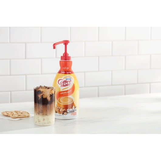 Nestle Coffee-mate Coffee Hazelnut Pump Concentrate Liquid Creamer, 2 x 1.58 QT Case - DOT product image 4