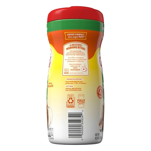 Coffee-Mate Sugar Free Hazelnut Powder Creamer, 6 x 10.2 oz Case - DOT product image 2