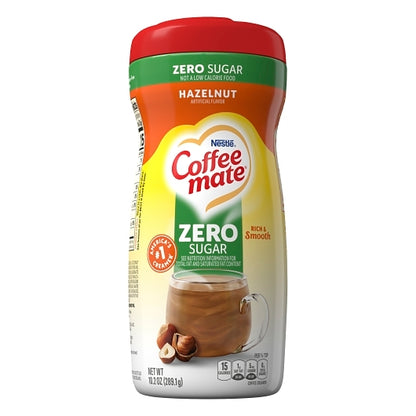 Coffee-Mate Sugar Free Hazelnut Powder Creamer, 6 x 10.2 oz Case - DOT product image 5